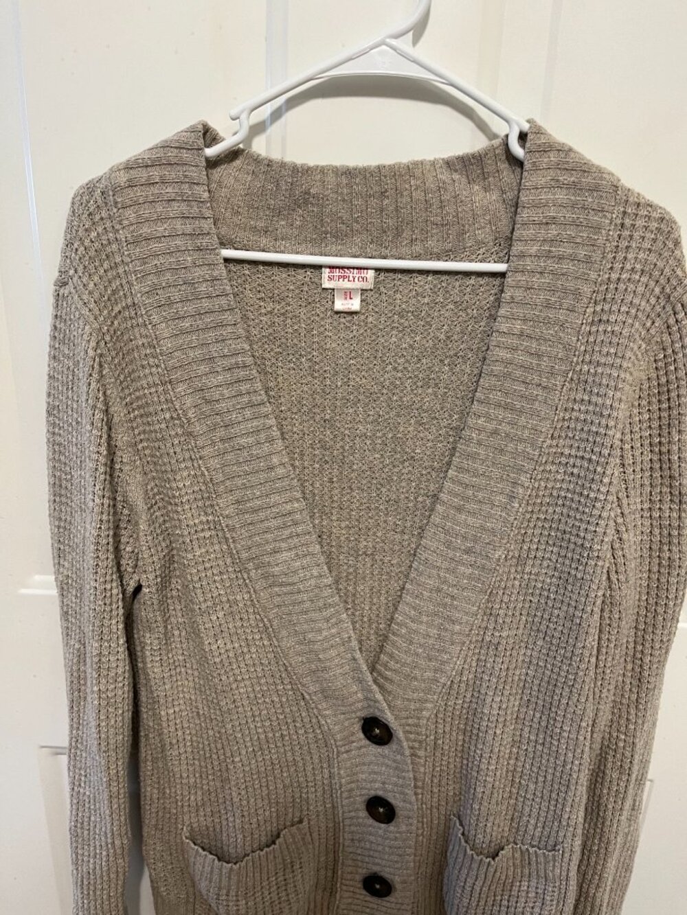 Mossimo Supply Co. - Knit Button Down Long Sleeve Sweater - Size: Large - Picture 2 of 8